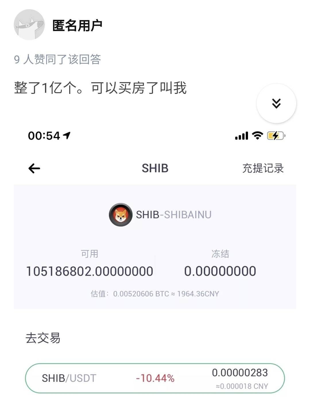 1亿shib换算人民币(1亿元人民币等于多少万元)